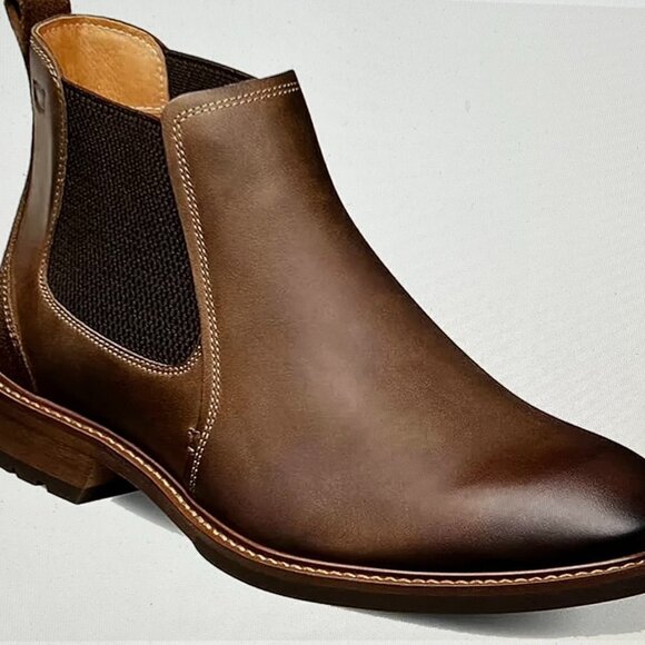 Florsheim Mens Chalet Gore Brown Ankle Boots Size 12 (7784923) main image 6